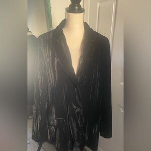 Zara Velet Black Women's Jacket